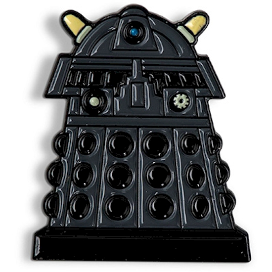 Doctor Who Dalek Sec Chibi Style Pin Badge